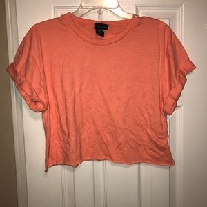 Orange/coral crop